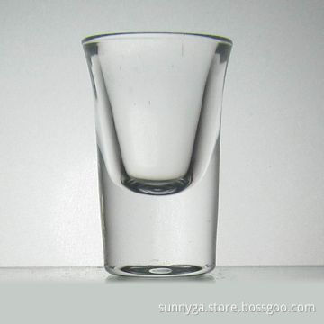 1oz Capacity Shot Glass with Heavy Bottom, Ideal for Promotional Purposes